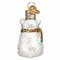 Old World Christmas 2.0 Inch Mini Polar Bear Christmas Tree Ornament , Ornament White Artic Habitat